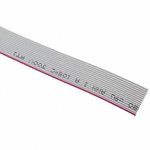 302-28-15-GR-0100F, Flat Ribbon Cable Polyvinyl Chloride 15Conductors 28AWG 300V ...