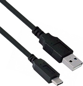Фото 1/3 EX272345RUS, Кабель USB 2.0 ExeGate EX-CC-USB2-AMCM-0.5 (USB Type C/USB 2.0 Am, 0,5м)