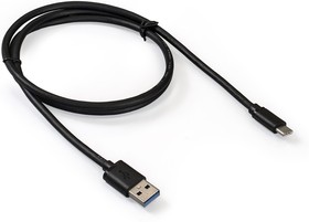 Фото 1/3 EX272347RUS, Кабель USB 3.0 ExeGate EX-CC-USB3-AMCM-1.0 (USB Type C/USB 3.0 Am, 1,0м)