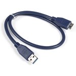 EX284935RUS, Кабель USB 3.0 ExeGate EX-CC-USB3- AMmicroBM9P-0.5 (Am/microBm 9P, 0,5м)