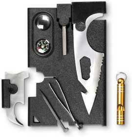 Фото 1/4 Нож-карточка - набор мультифункциональный, 16 функций, Smartbuy tools (SBT-PS-10)/200