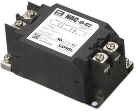 NAC-10-102, Power Line Filters AC 1-250 / DC250 10A 0.13mA/ 0.25mA max