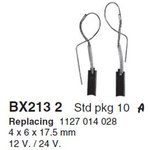 BX2132, Комплект щеток стартера/генератора 4x6x17.5