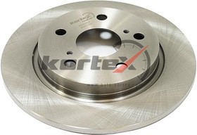 KD0252, Диск торм. TOYOTA AURIS/COROLLA 07- зад.(d=270mm) (Великобритания/Турция)