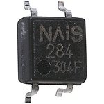 AQY284S, Solid State Relay, 0.1 A Load, Surface Mount, 400 V Load, 5 V dc Control