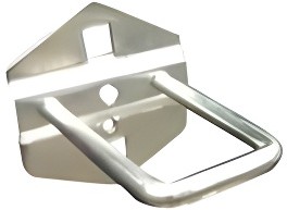 RF01A20, Крючок металлический П-образный для перфорированной панели (?-6мм, 35х75мм)