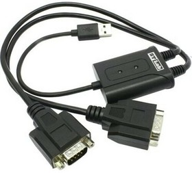 Переходник USB - 2x COM, ST-Lab U-700