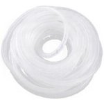 Лента спиральная монтажная пластиковая ЛСМ-10 белый (уп/10м) 084-02-03 HLT