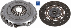 3000970111, Комплект сцепления без выжимного OPEL Astra J 1.7CDTi 09-/Corsa D 1.7CDTi 09-/Meriva B 1.7CDTi 10-/M