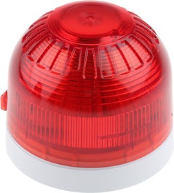 Фото 1/2 PSB-0048, Red Beacon, 17 → 60 V dc, Base Mount, LED Bulb, IP21
