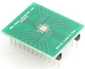 IPC0012, Sockets & Adapters QFN-20 to DIP-24 SMT Adapter