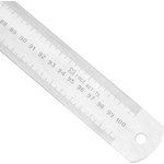 30563, Линейка измерительная, 1000 мм, металлическая