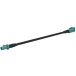 095FPZFJZSG-024, RF Cable Assemblies FAKRA Straight Plug -58 Cable, 24 inches