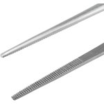 12-0369, Пинцет прямой рифленый 250мм ПРОФИ