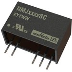 NMJ0509SC, Isolated DC/DC Converters - Through Hole 1W 5-9V SIP 5.2KV DC/DC