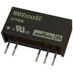 NMV1212SC, Isolated DC/DC Converters - Through Hole 1W 12-12V SIP DC/DC