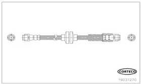 19037270, Тормозной шланг передний