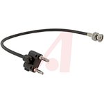 Coaxial cable, Banana plug to BNC plug (straight), 50 Ω, RG-58/U, 0.3 m ...