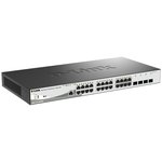 Коммутатор D-Link DGS-1210-28P/ME/B2A, настраиваемый