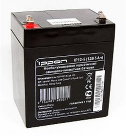 Фото 1/4 Ippon Батарея IP12-5 12V/5AH {669055}