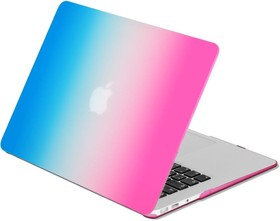 Фото 1/4 Накладка для ноутбука 13.3" DF MacCase-05 синий/розовый твердый пластик (DF MACCASE-05 (BLUE+RED))