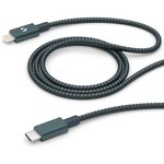 Кабель Deppa 72320 MFI 72320 USB Type-C (m)-Lightning (m) 1.2м графитовый
