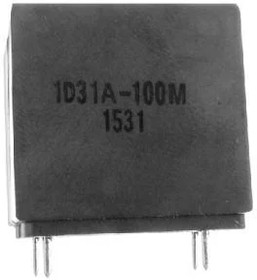 1D31A-100MC, Power Inductors - Leaded Class D Inductor 10uH 6.3mOhms