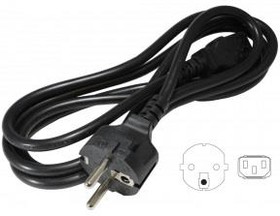 Фото 1/2 1581C6EU, AC Power Cords Power Cord Euro to IEC