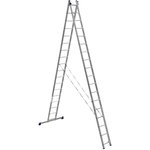 Двухсекционная алюминиевая лестница Серия HS2 6217
