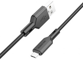 (6974443384482) кабель USB BOROFONE BX70 для Micro USB, 2.4A, длина 1м, черный