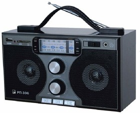 Радиоприёмник Сигнал БЗРП РП-306 Black