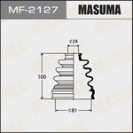 MF-2127, Пыльник ШРУС 81 x 100 x 24 Masuma Nissan Juke 10- наружный