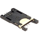 7112S0815X19LF, Memory Card Connectors SIM CARD CONNECTOR
