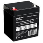 Exegate ES255175RUS Аккумуляторная батарея DTM 1205/EXS1250 (12V 5Ah, клеммы F1)
