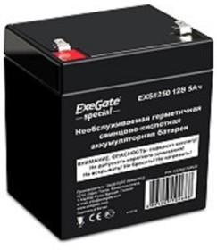 Exegate ES255175RUS Аккумуляторная батарея DTM 1205/EXS1250 (12V 5Ah, клеммы F1) | купить в розницу и оптом