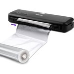 Вакуумный упаковщик Kitfort KT-1509-1 130Вт 6л/мин 0.7Бар шир.пак.:29см черный