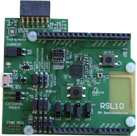 RSL10-002GEVB, Оценочная плата, RSL10 SoC, Bluetooth 4.2 (BLE), встроенный отладчик J-Link
