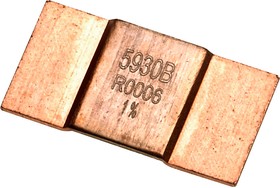 Фото 1/2 LRMAP5930D-R0005FT, Токочувствительный резистор SMD, 500 мкОм, LRMAP5930, 5931 [1577 Метрический], 10 Вт, ± 1%