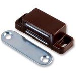D00845, Magnetic Cabinet Catches Brown - 65mm, 10 Pack