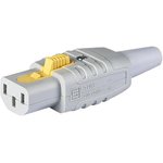 3-122-075, IEC Connector, Inlet, C13, 10A, ø8.5mm