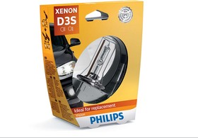 Фото 1/3 Лампа автомобильная D3S 42V-35W (PK32d-5) Vision (Philips)