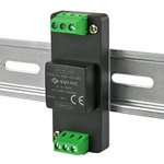 PDQE10-Q24-S5-DIN, Isolated DC/DC Converters - DIN Rail Mount 10W 9-36Vin 5V ...
