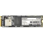 EX282322RUS, Накопитель SSD M.2 2280 512GB ExeGate NextPro+ KC2000TP512 (PCIe ...