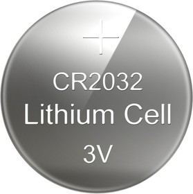 Фото 1/9 Литиевый элемент питания Smartbuy CR2032/5B (100/4000) (SBBL-2032-5B)