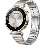 55020BHV/ARA-B19, Умные часы Huawei Watch GT 4 Silver/Gold (Aurora-B19T)