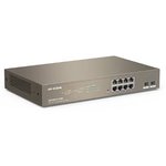 IP-COM G3310P-8-150W Управляемый PoE коммутатор с 8 Гигабитными портами PoE и 2 ...