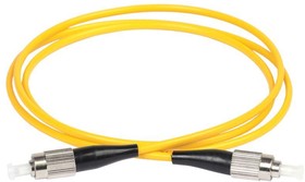 Патч-корд оптический коммутационный соединительный для одномодового кабеля (SM); 9/125 (OS2); FC/UPC-FC/UPC; одинарного исполнения (Simplex)
