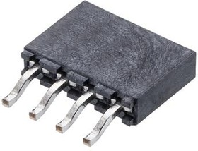 Фото 1/3 M20-7910442R, Socket; pin strips; female; 2.54mm; PIN: 4; SMT; on PCBs; Layout: 1x4