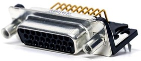 164A21019X, D-Sub High Density Connectors 26P HD Socket 4-40 UNC