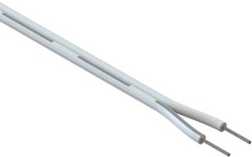 30-00408, Multi-Conductor Cable 2Conductors 26AWG 2.85mm 300V White Polyvinyl Chloride